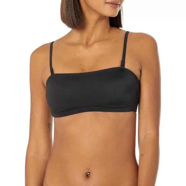 Amazon Essentials Womens Bandeau Swim Top Available in Plus SizeWashed Black