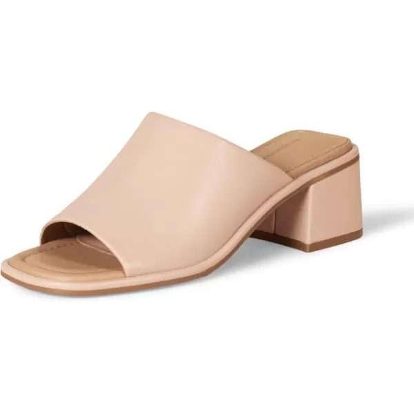 Amazon Essentials Womens Block Heel MuleBeige