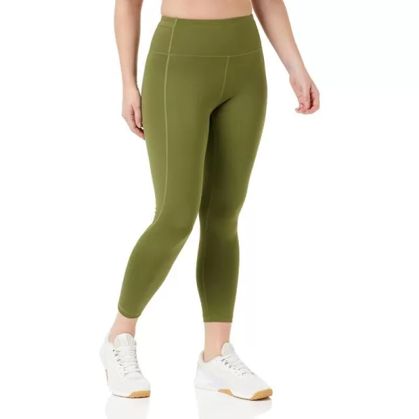 Amazon Essentials Womens Build Your Own Leggings78 Length High Waist Dark Olive