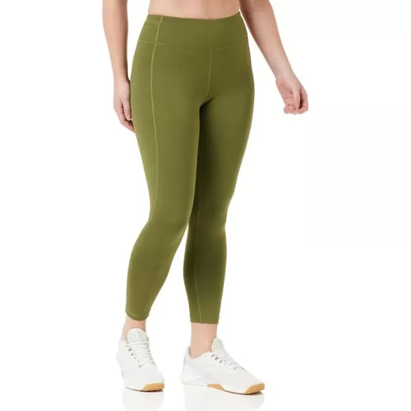 Amazon Essentials Womens Build Your Own Leggings78 Length Medium Waist Dark Olive