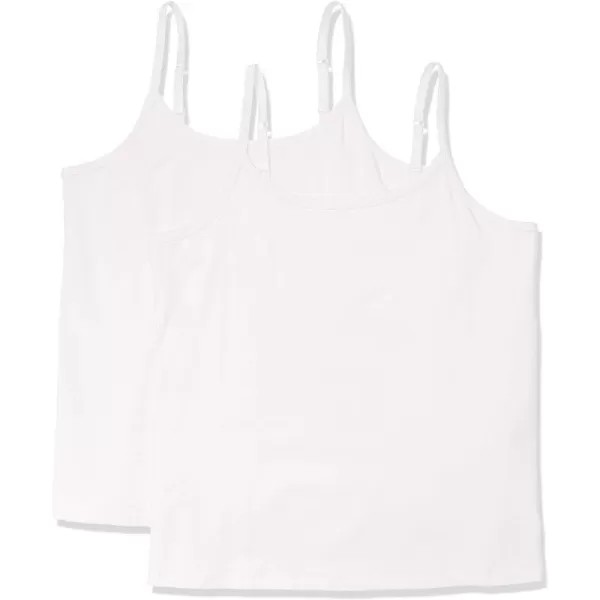 Amazon Essentials Womens Camisole Available in Plus Size Pack of 2White