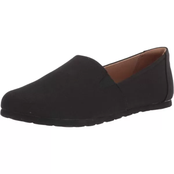 Amazon Essentials Womens Casual SlipOn Canvas FlatBlack