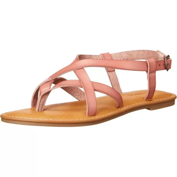 Amazon Essentials Womens Casual Strappy SandalDusty Rose