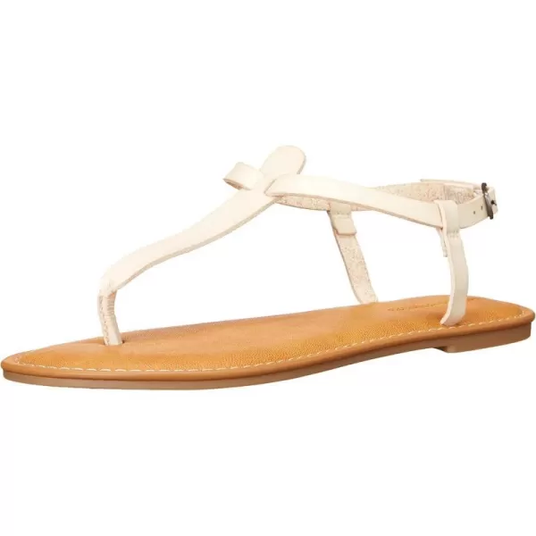 Amazon Essentials Womens Casual Thong Sandal with Ankle StrapLight Beige