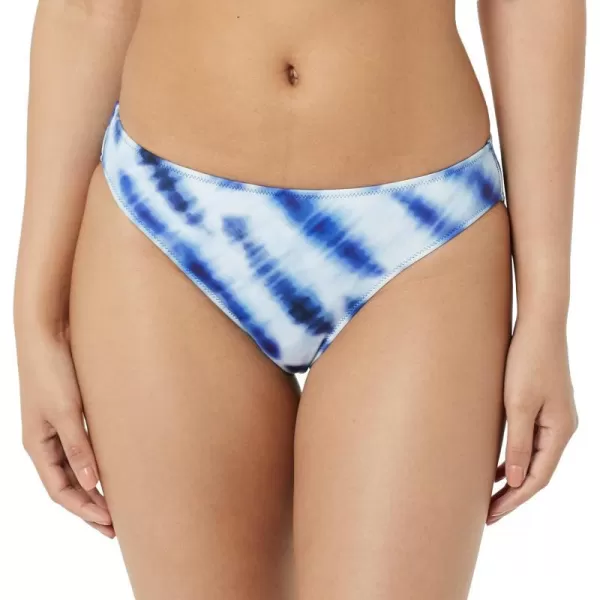 Amazon Essentials Womens Classic Bikini Swimsuit BottomBlue Tie Dye