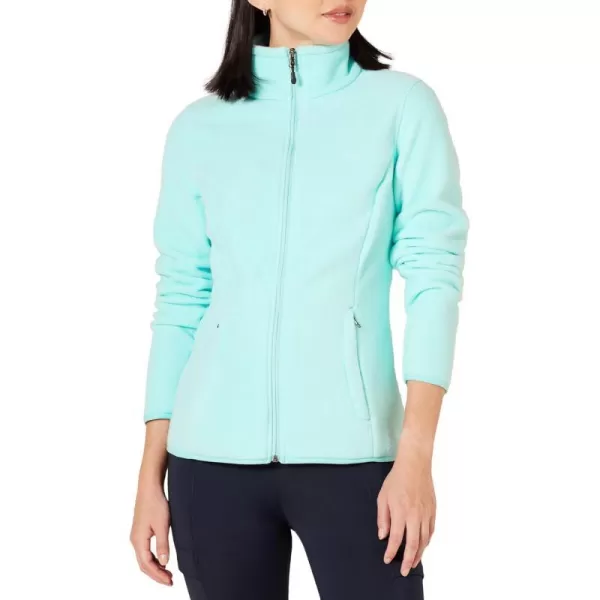 Amazon Essentials Womens ClassicFit FullZip Polar Soft Fleece Jacket Available in Plus SizePolyester Aqua Blue