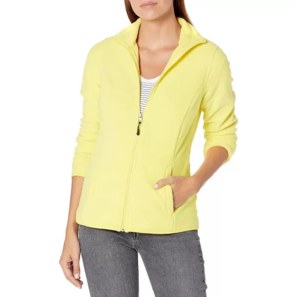 Amazon Essentials Womens ClassicFit FullZip Polar Soft Fleece Jacket Available in Plus SizePolyester Bright Yellow