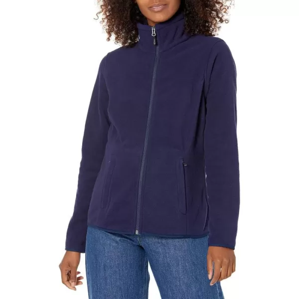 Amazon Essentials Womens ClassicFit FullZip Polar Soft Fleece Jacket Available in Plus SizePolyester Navy