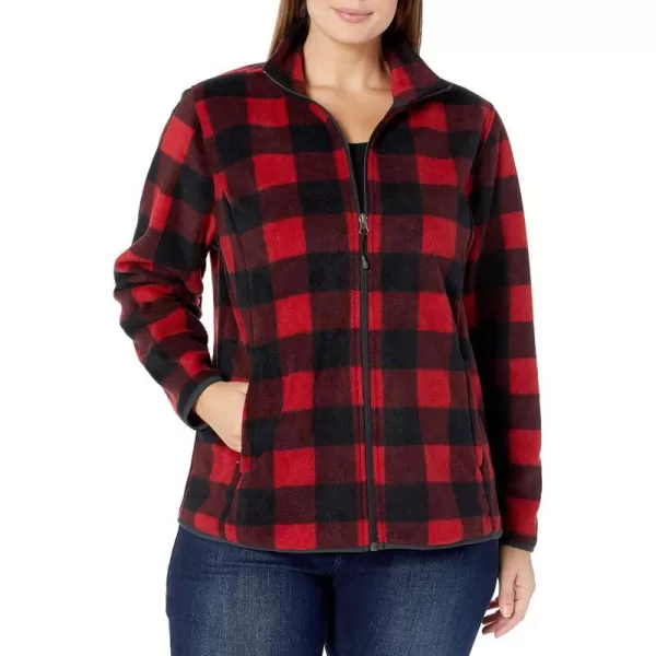 Polyester Red/Black, Buffalo Plaid