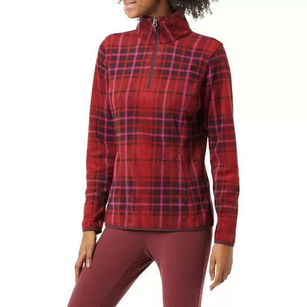 Polyester Dark Burgundy Plaid