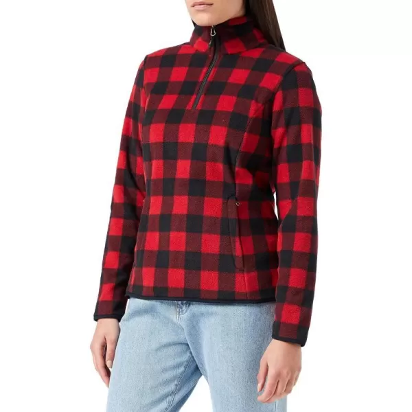 Polyester Red/Black, Buffalo Plaid