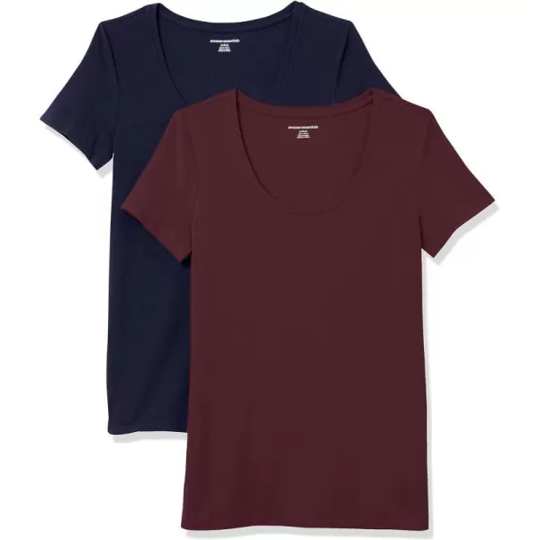 Navy/Burgundy