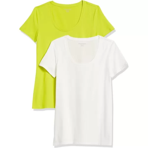 White/Lime Green