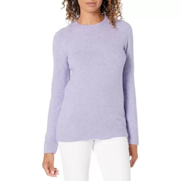 Amazon Essentials Womens ClassicFit Soft Touch LongSleeve Crewneck Sweater Available in Plus SizeLavender