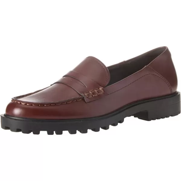 Amazon Essentials Womens Constructed LoaferBlack Oxblood