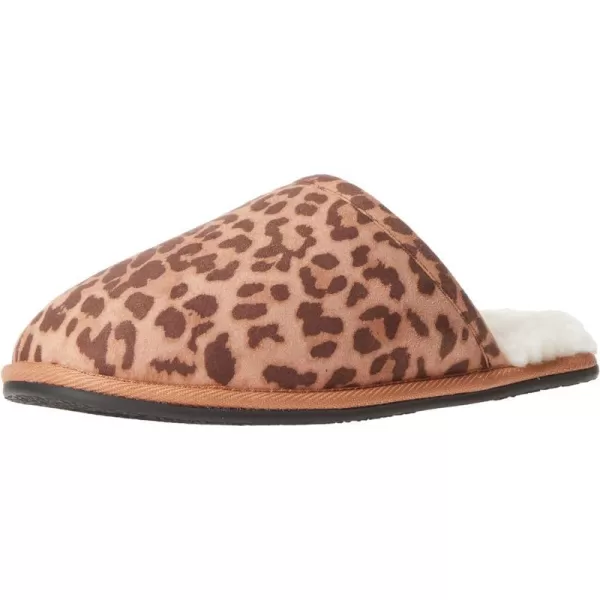 Amazon Essentials Womens Cozy SlipperRose Leopard