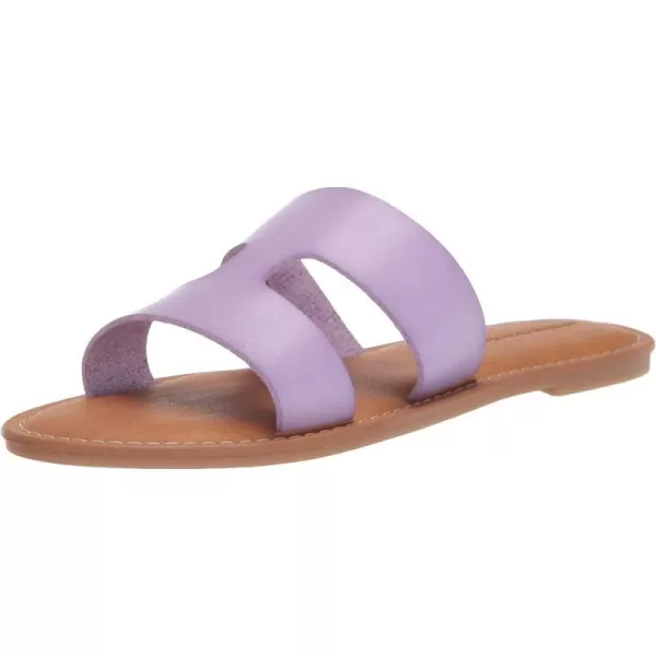 Amazon Essentials Womens Flat Banded SandalLavender