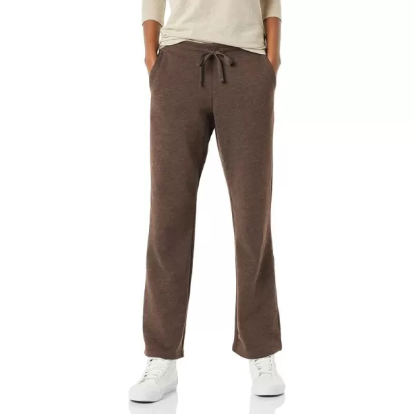 Amazon Essentials Womens Fleece Straight Leg Sweatpant Available in Plus SizeChocolate