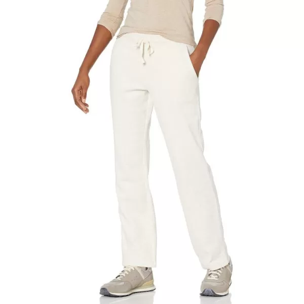 Amazon Essentials Womens Fleece Straight Leg Sweatpant Available in Plus SizeOatmeal Heather