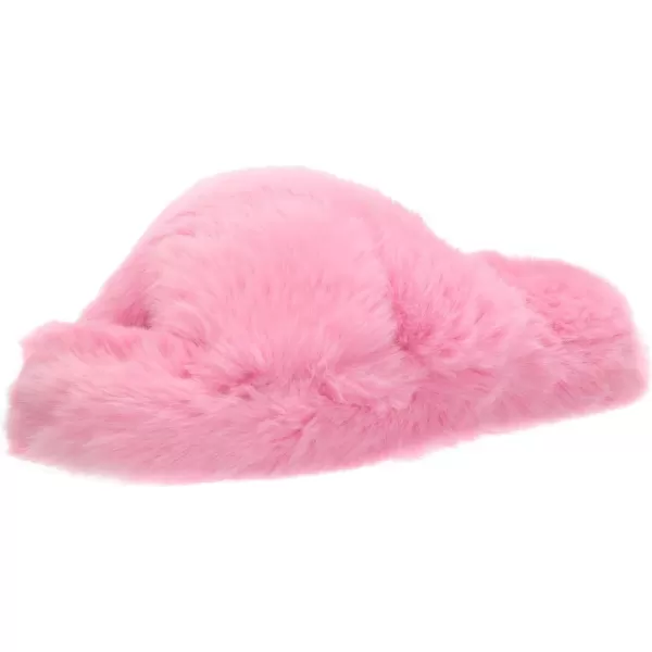 Amazon Essentials Womens Fluffy SlipperBright Pink