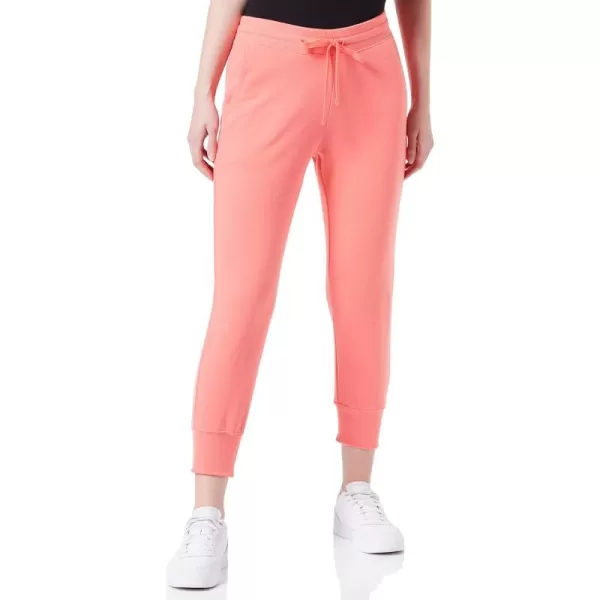 Amazon Essentials Womens French Terry Fleece Capri Jogger Sweatpant Available in Plus SizeCoral Pink