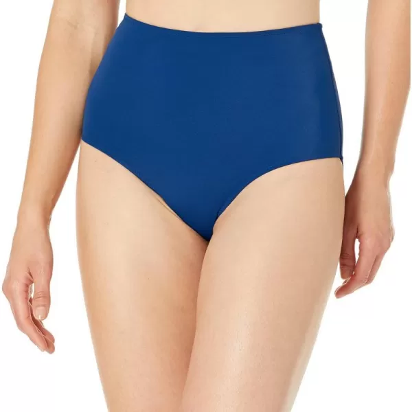 Amazon Essentials Womens High Waist Swim Bottom Available in Plus SizeDeep Blue