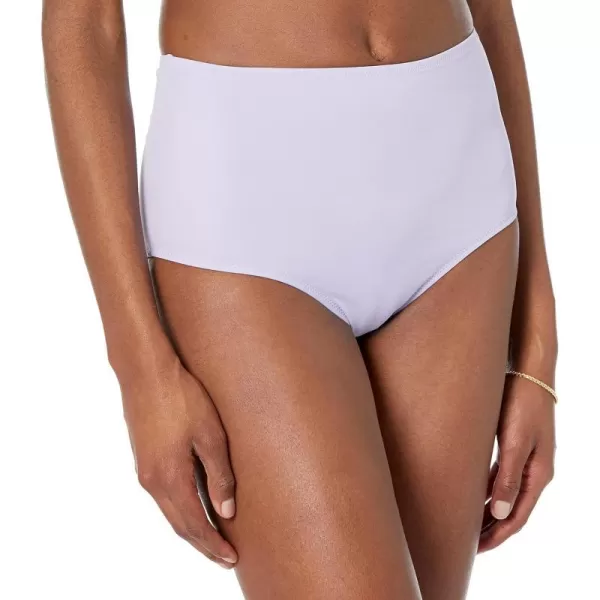 Amazon Essentials Womens High Waist Swim Bottom Available in Plus SizeLavender