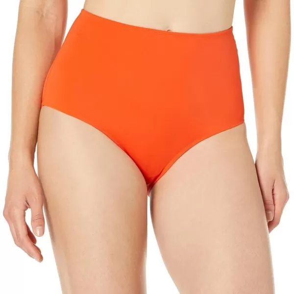 Amazon Essentials Womens High Waist Swim Bottom Available in Plus SizeOrange