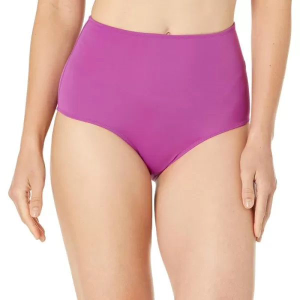 Amazon Essentials Womens High Waist Swim Bottom Available in Plus SizeViolet