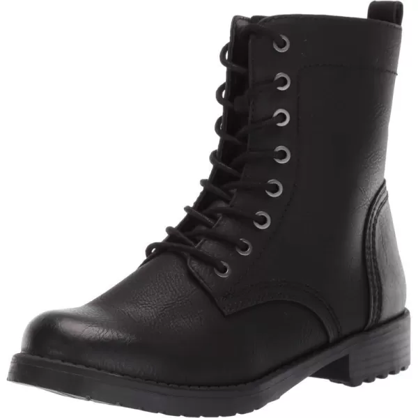 Amazon Essentials Womens LaceUp Combat BootBlack