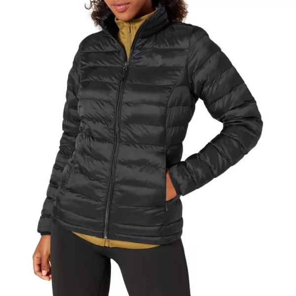 Amazon Essentials Womens Lightweight LongSleeve WaterResistant Puffer Jacket Available in Plus SizeBlack