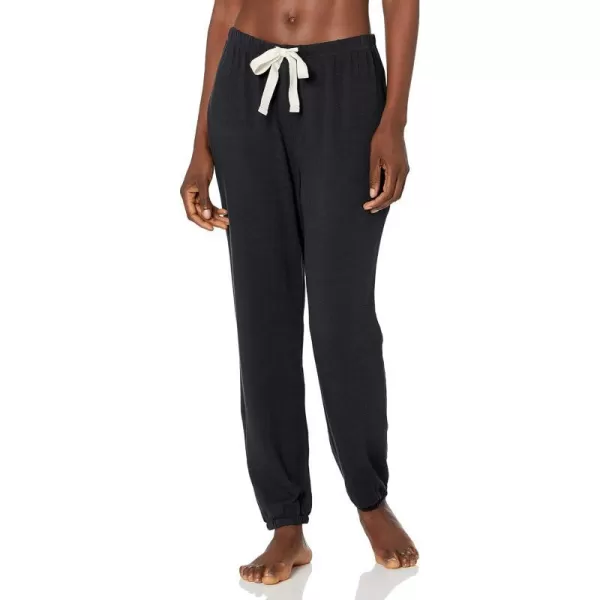 Amazon Essentials Womens Lightweight Lounge Terry Jogger Pajama Pant Available in Plus SizeBlack