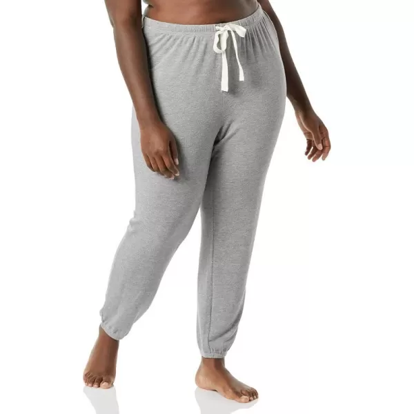 Amazon Essentials Womens Lightweight Lounge Terry Jogger Pajama Pant Available in Plus SizeGrey Heather