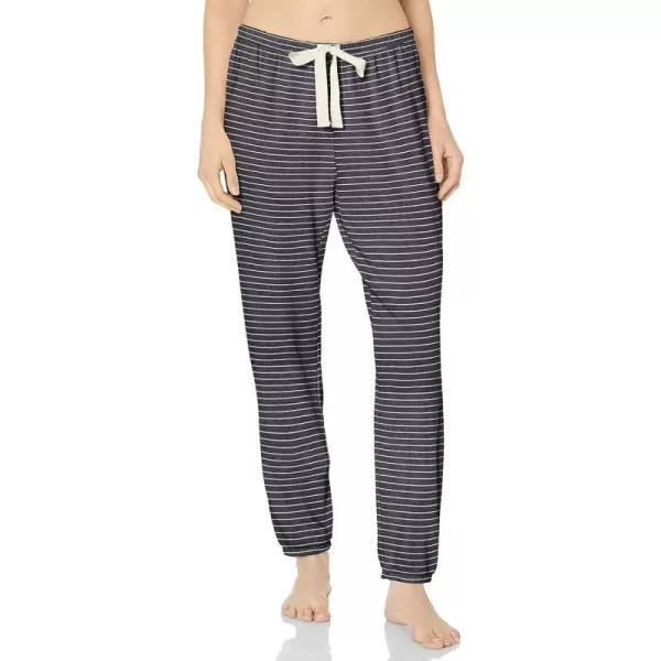 Amazon Essentials Womens Lightweight Lounge Terry Jogger Pajama Pant Available in Plus SizeNavy Stripe