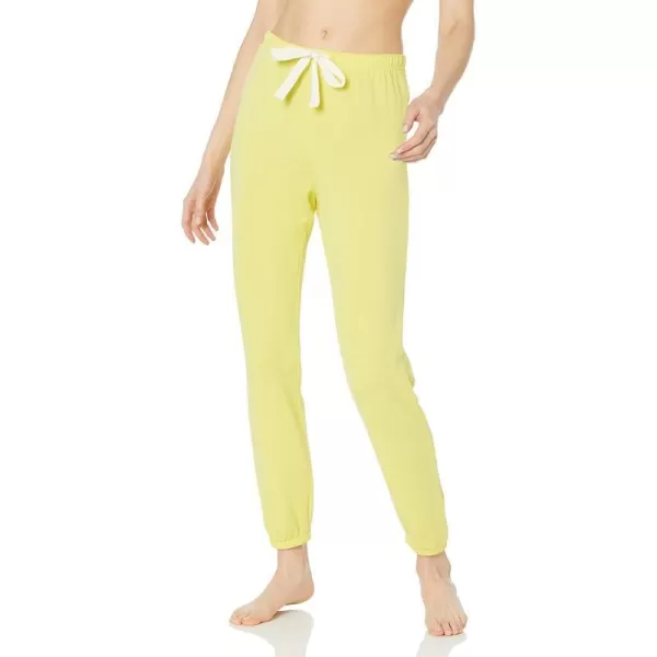 Amazon Essentials Womens Lightweight Lounge Terry Jogger Pajama Pant Available in Plus SizeYellow