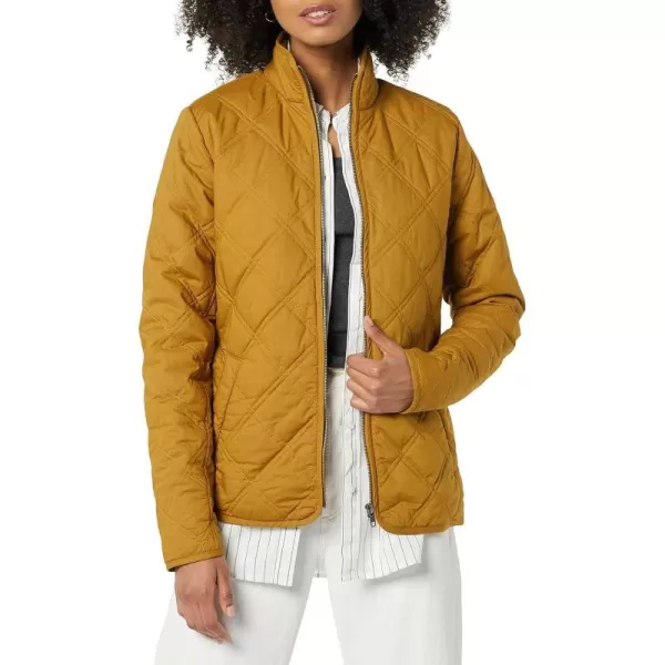 Amazon Essentials Womens Lightweight Padded JacketDark Camel