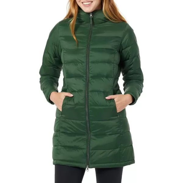 Amazon Essentials Womens Lightweight WaterResistant Hooded Puffer Coat Available in Plus SizeDark Green