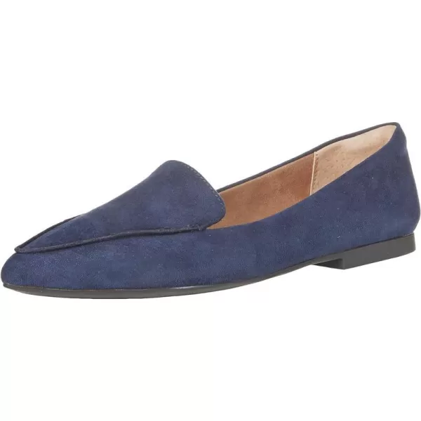 Amazon Essentials Womens Loafer FlatNavy Microsuede