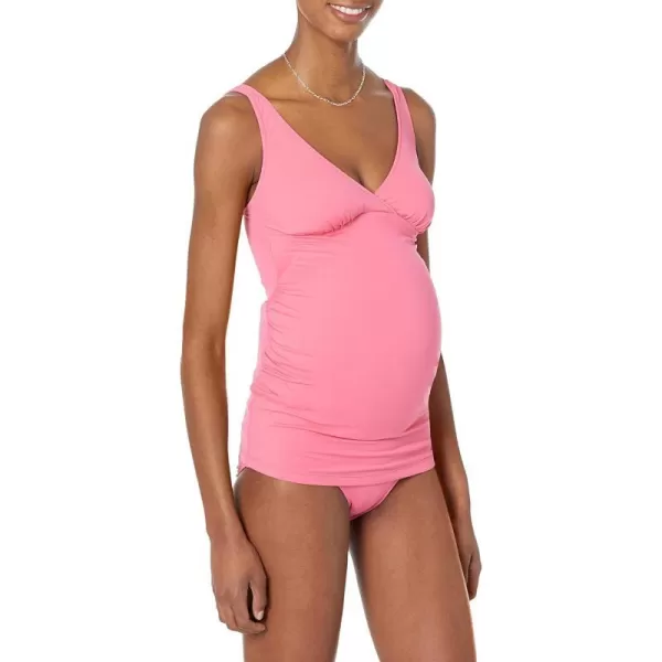 Amazon Essentials Womens Maternity Tankini Swim TopHot Pink