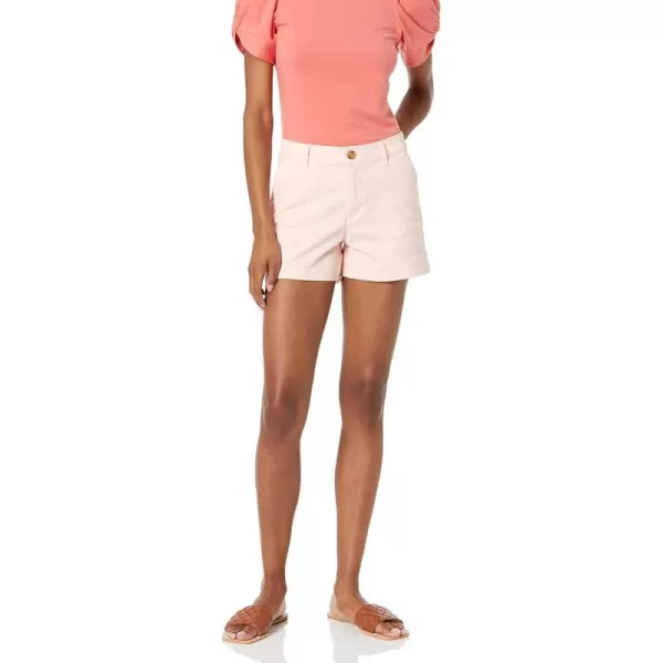 Amazon Essentials Womens MidRise SlimFit 35 Inch Inseam Khaki ShortDusty Pink