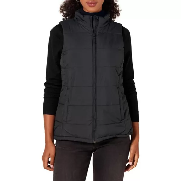 Amazon Essentials Womens MidWeight Puffer VestBlack