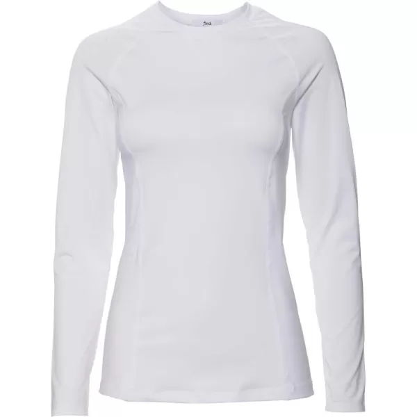 Amazon Essentials Womens Performance Stretch Long Sleeve TShirtWhite