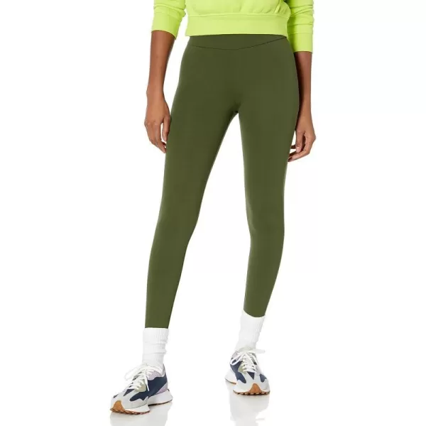 Amazon Essentials Womens Ponte Legging Available in Plus SizeDark Olive