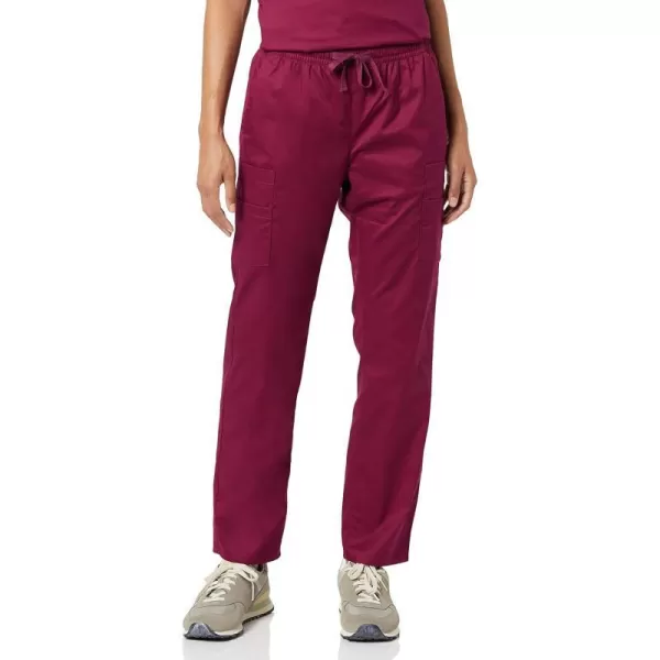 Amazon Essentials Womens QuickDry Stretch Scrub Pants Available in Plus SizePlum