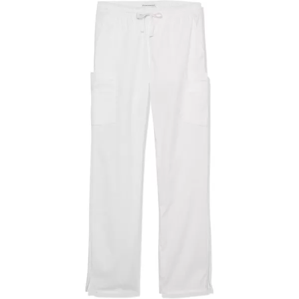 Amazon Essentials Womens QuickDry Stretch Scrub Pants Available in Plus SizeWhite