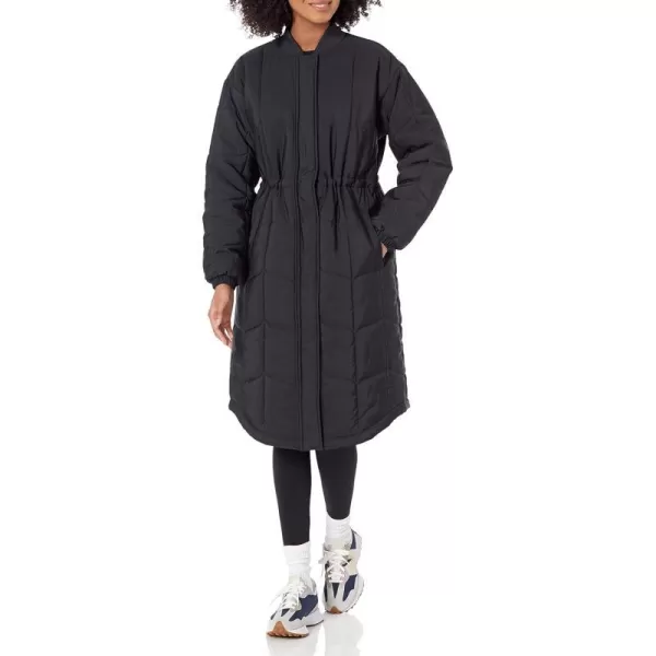 Amazon Essentials Womens Quilted Coat Available in Plus SizeBlack