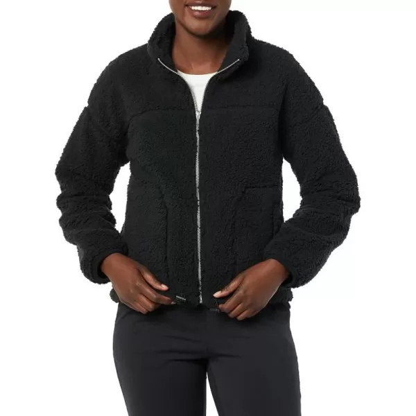 Amazon Essentials Womens Sherpa JacketBlack