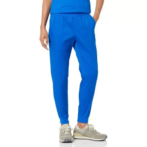 Amazon Essentials Womens Slim Fit Jogger Scrub Pant Available in Plus SizeBlue