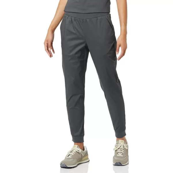 Amazon Essentials Womens Slim Fit Jogger Scrub Pant Available in Plus SizeCharcoal