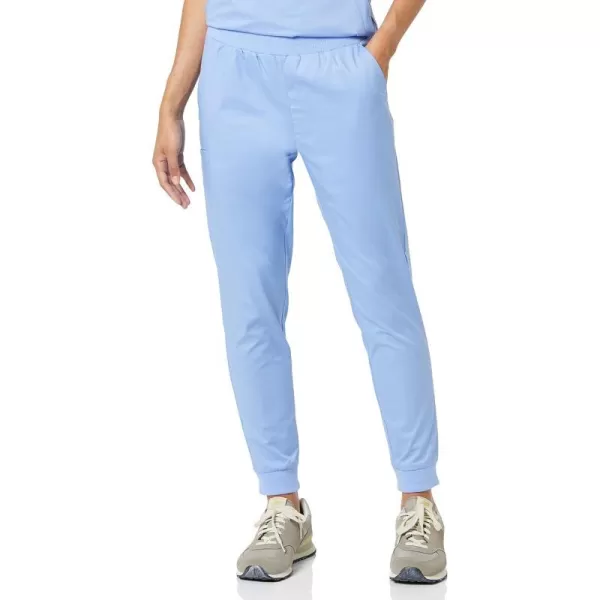 Amazon Essentials Womens Slim Fit Jogger Scrub Pant Available in Plus SizeCornflower Blue